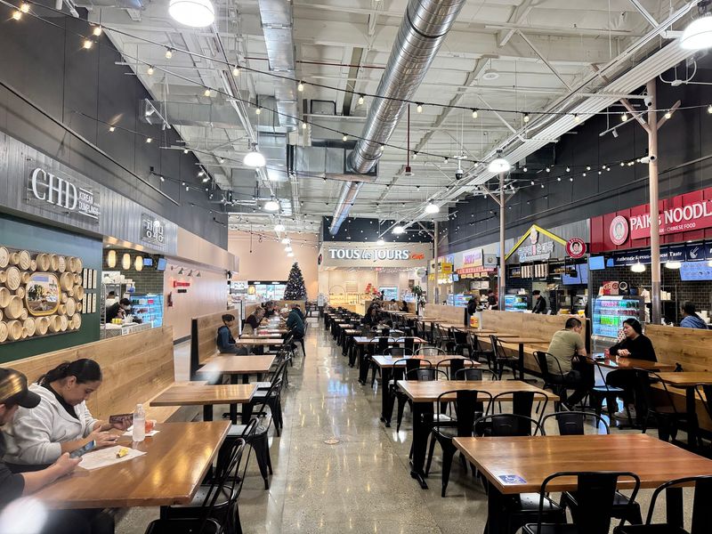 Lunch Is Waiting In The Food Hall