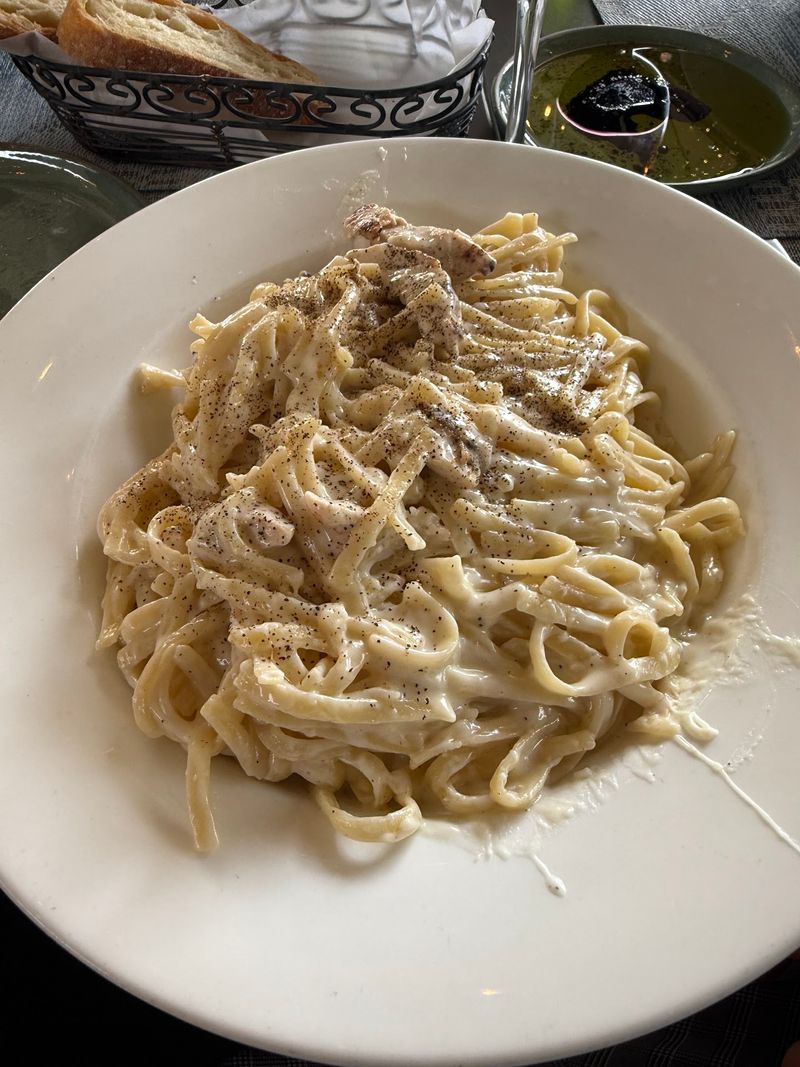 This Georgia Italian Restaurant Turns Into A Magical Alpine Christmas Village Every Winter - Decor Hint Holiday Pasta And A Ski Gondola You Can Share