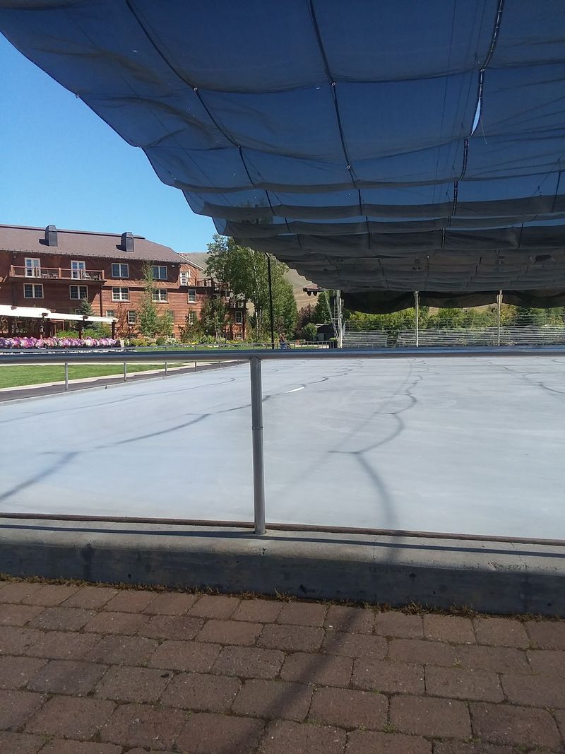 Since 1945 This Idaho Ice Arena Has Let Skaters Glide Outdoors Beside A Ski Resort Lodge - Decor Hint Forgot Your Skates? The Rental Counter Has You Covered