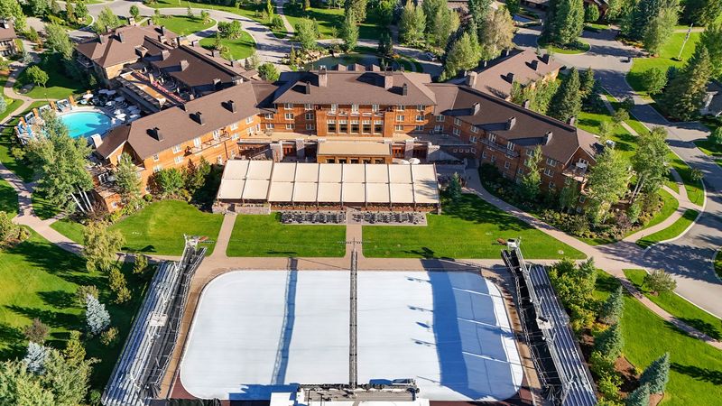 Since 1945 This Idaho Ice Arena Has Let Skaters Glide Outdoors Beside A Ski Resort Lodge - Decor Hint A Railroad Chairman Dreamed Up The Whole Thing