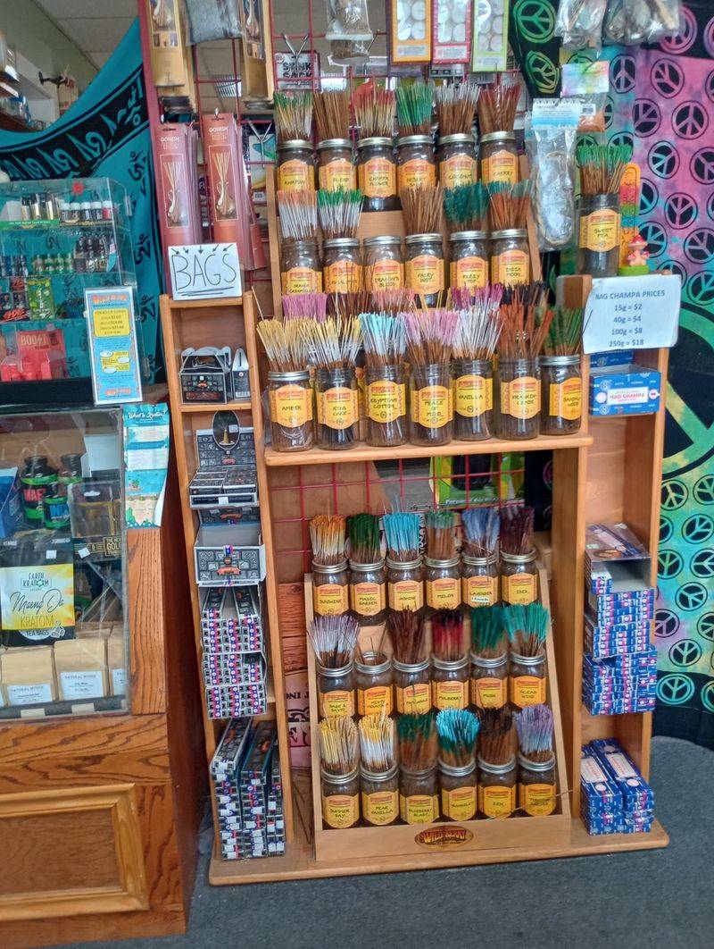 Follow Your Nose To The Incense Shelves