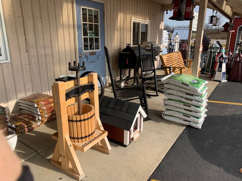 Furniture, Coops, And Outdoor Surprises