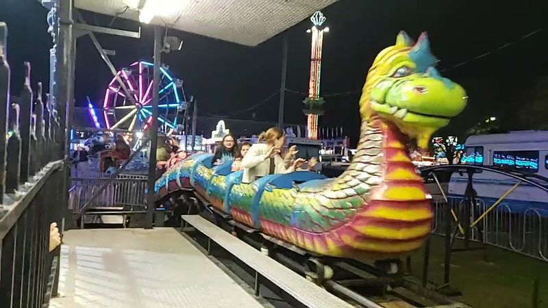 The Midway Brings The Spin, The Sky Ride Brings The View