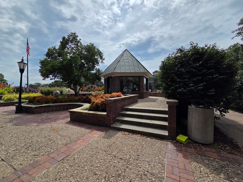 Gerald Ford Was Born In Nebraska And The Spot Is Now A Quiet Rose Garden - Decor Hint Push A Button And Let Ford Tell His Own Story