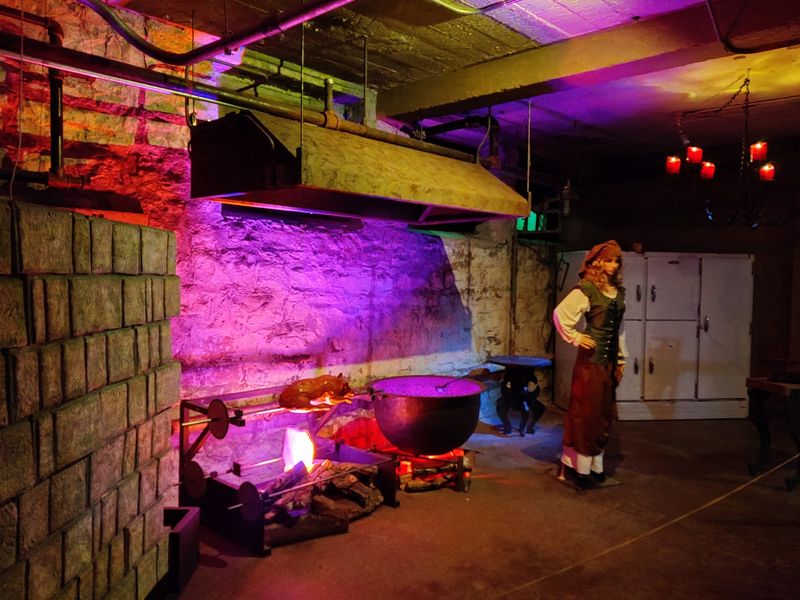 Basement Corridors And A Hidden Tunnel