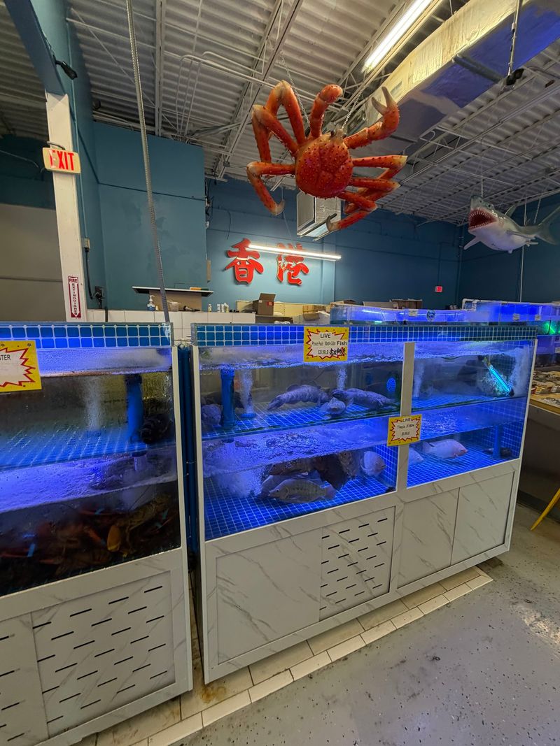 Florida's Friendly Asian Market Turns Your Weekly Grocery Run Into A Homemade Lunch Adventure - Decor Hint Seafood Tanks Waiting At The Back