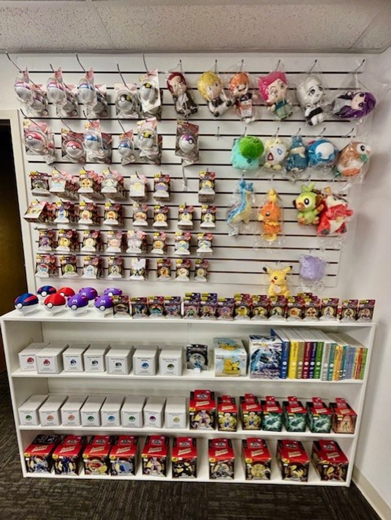 A Shop Full Of Figures, Plushies, And New Volumes