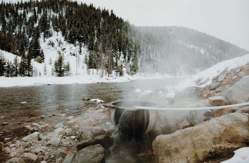 Sunbeam Hot Springs In Stanley