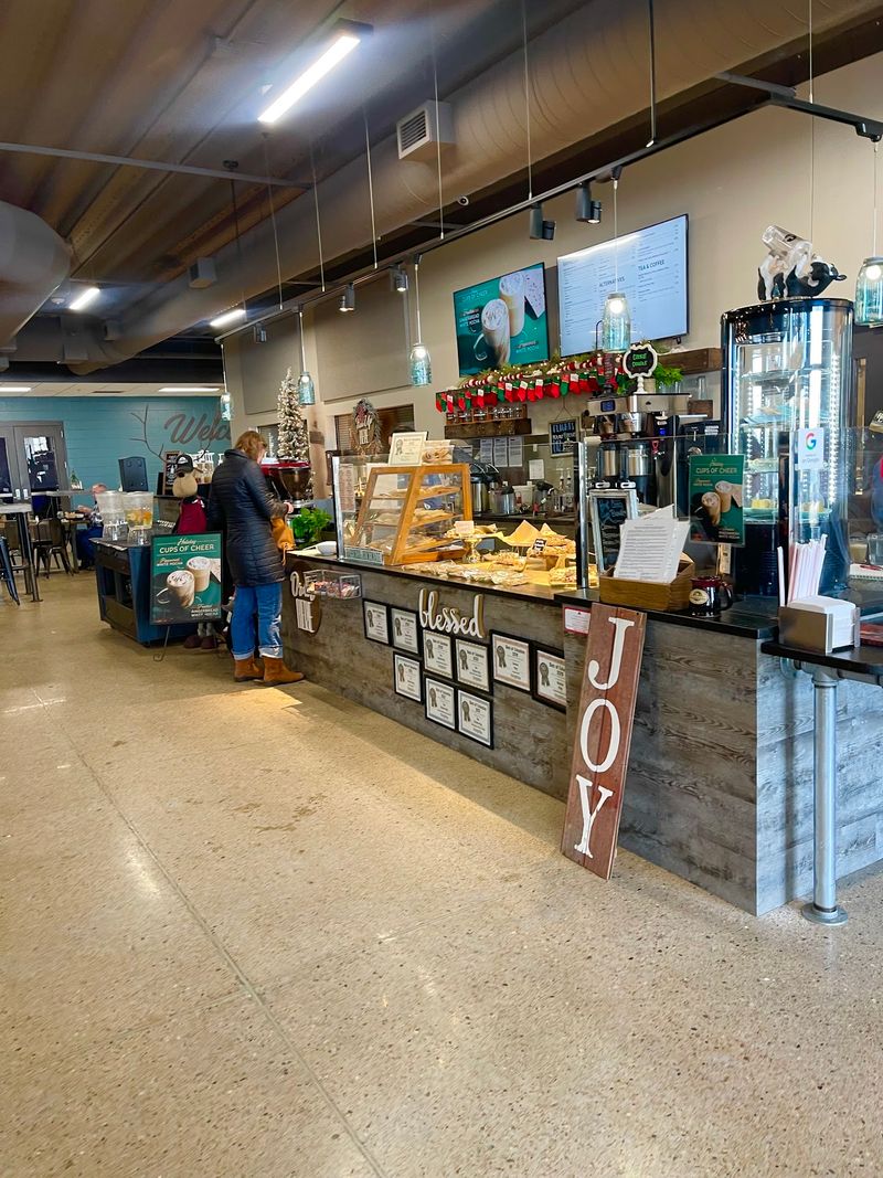 People Come To This Nebraska Coffee Shop For The Coffee, But Many Remember The Verse On The Wall - Decor Hint A Warm Welcome at the Register