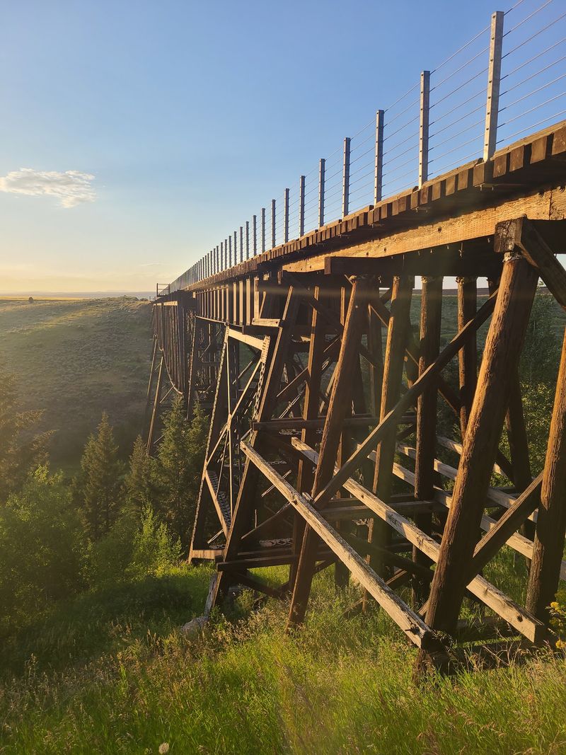 Conant Creek Trestle In Ashton