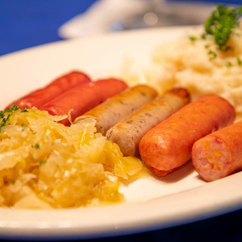 The Sausage Sampler and Its Neighbors