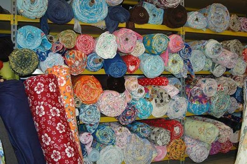This 18,000 Square Feet California Fabric Warehouse Is A Hidden Paradise For Bargain Hunters And DIY Enthusiasts - Decor Hint A Flea Market Table Grew Into A Fabric Empire