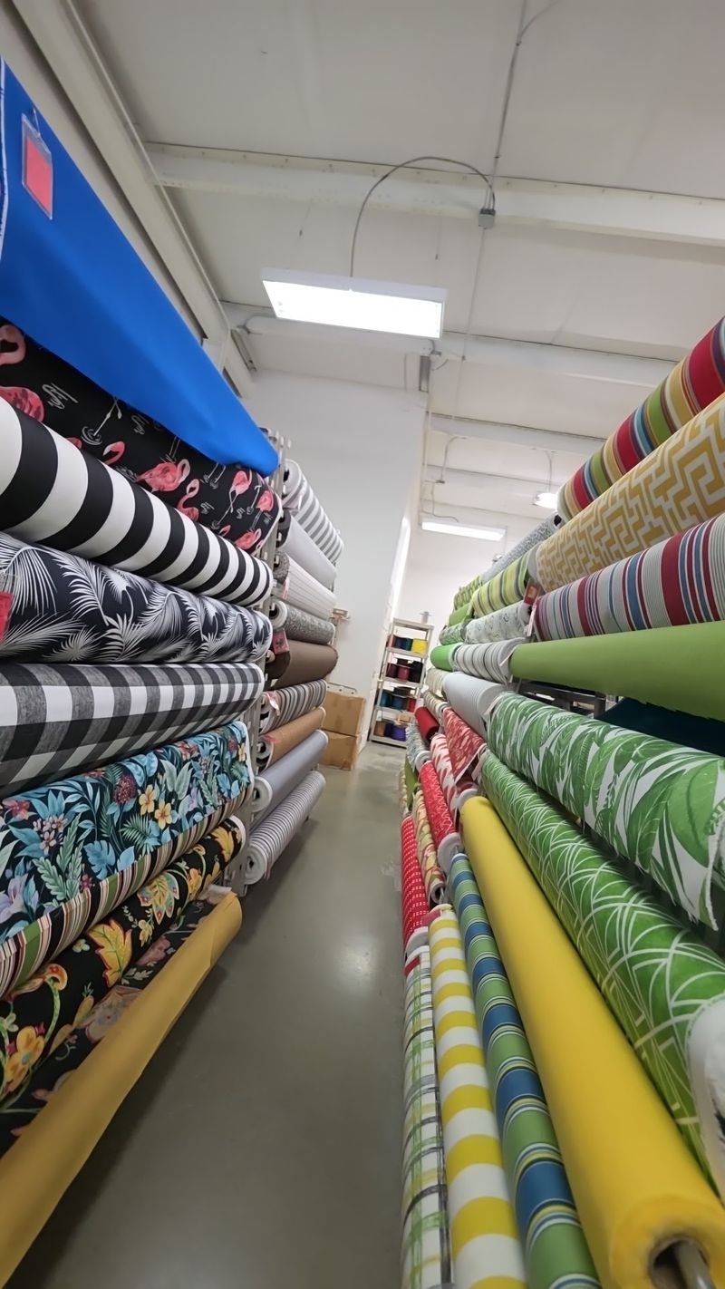 This Ordinary North Carolina Storefront Hides A Fabric Warehouse With By-The-Pound Bargains - Decor Hint Decades Of Family Ownership Show Up In The Details