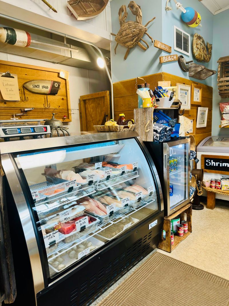 Fresh Fish Filling The Display Cases