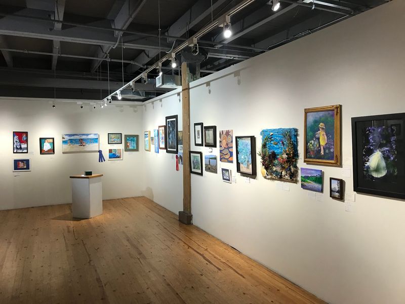 Three Floors Of Paint, Fiber, Photos, And Surprises