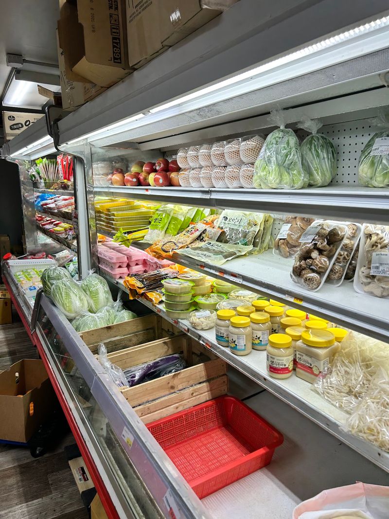 Pick Up Fresh Kimchi, Tofu, Noodles And Produce For Dinner At Home