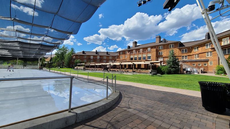 Since 1945 This Idaho Ice Arena Has Let Skaters Glide Outdoors Beside A Ski Resort Lodge - Decor Hint A Whole Resort Waits Once Your Skates Come Off