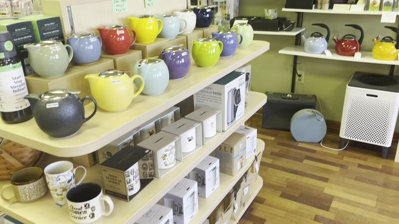 Over 400 Kinds Of Loose Tea Fill Glass Jars Along The Walls Of This Nebraska Shop - Decor Hint Plan Your Stop Around These Open Days