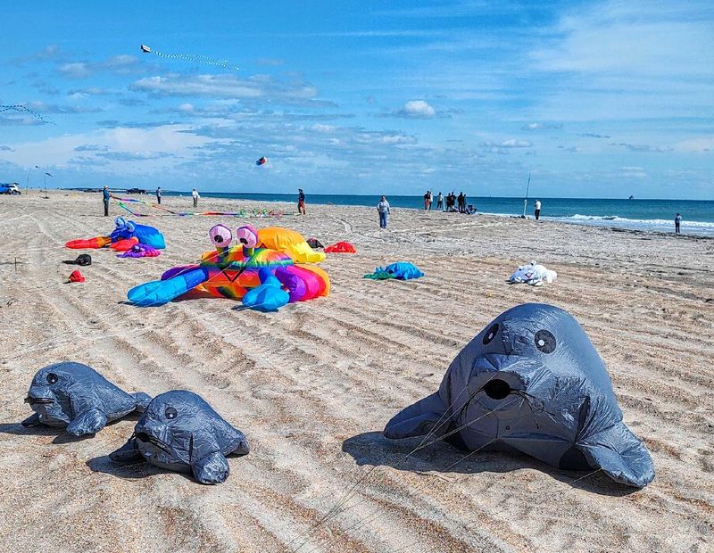 This North Carolina Beach Will Fill With Hundreds Of Giant Kites For One Colorful October Weekend - Decor Hint Bring Your Own Kite And Join The Action On The Sand