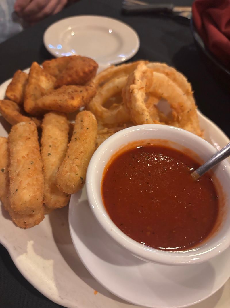 Breadsticks, Toasted Ravioli And A Cheesecake Worth Saving Room For