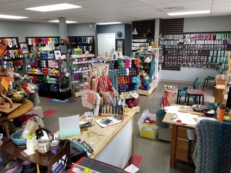 Yarn Lovers Lose An Afternoon Inside This Idaho Fiber Shop Where Hand-Dyed Skeins Fill Every Wall - Decor Hint Free Weekly Meetups Keep The Chairs Warm