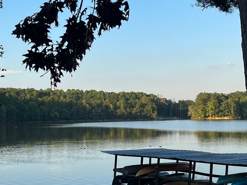 Calm Water Made For Kayaks And Pedal Boats
