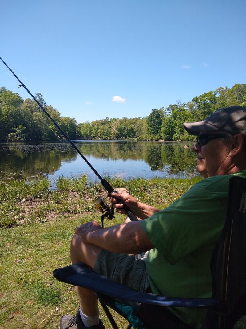 Trout Fishing Without Leaving The Shoreline