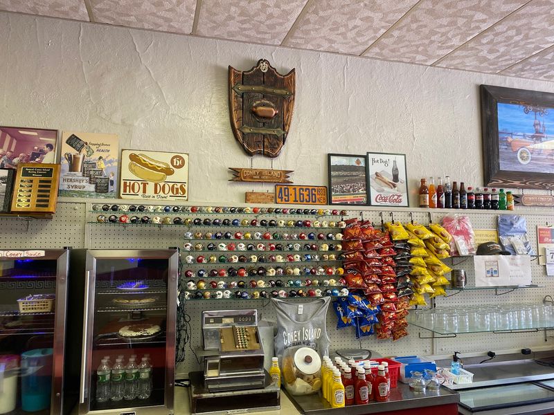 The 1933 Menu Still Hanging On The Wall