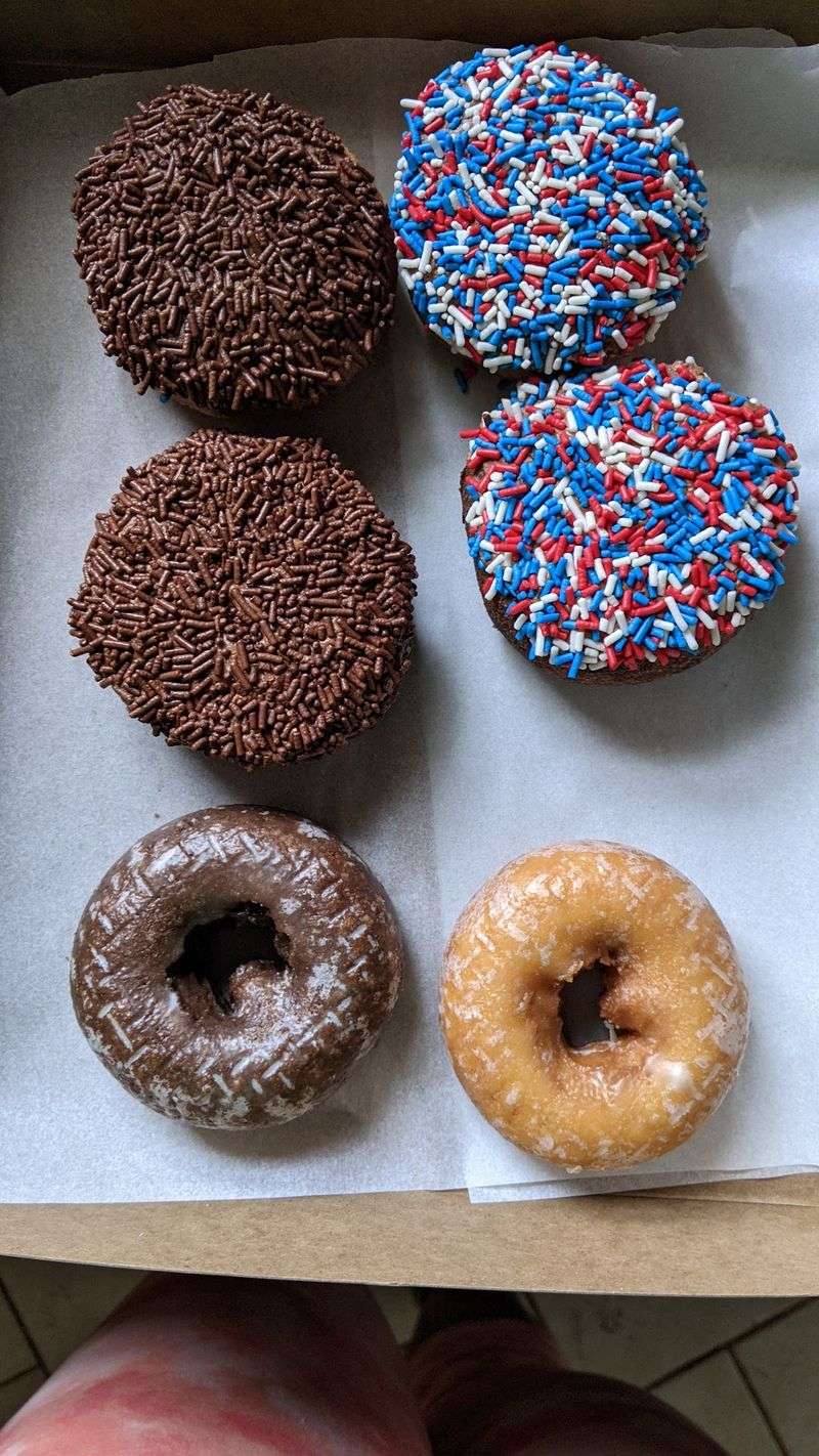 Cake Donuts and a Thick Layer of Icing
