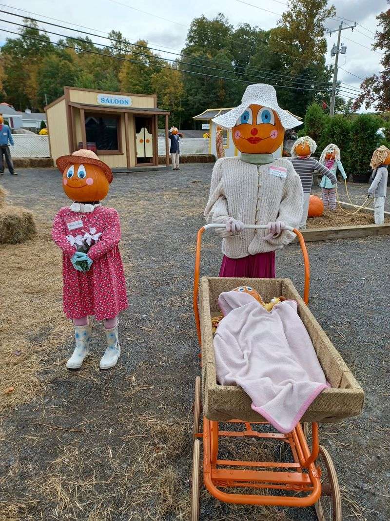 An Entire Village Of Pumpkin People Comes To Life At This Connecticut Fall Attraction - Decor Hint A Village Full Of Playful Autumn Scenes