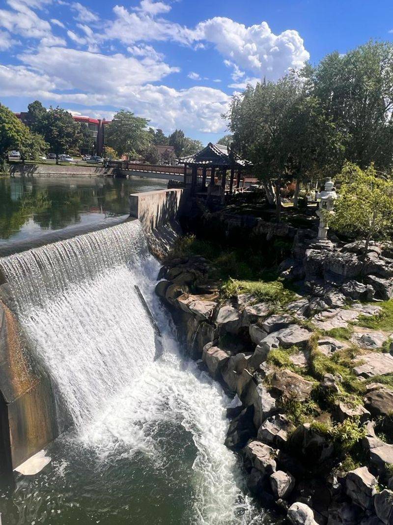 A Front-Row Seat To The Falls From The Pavilion