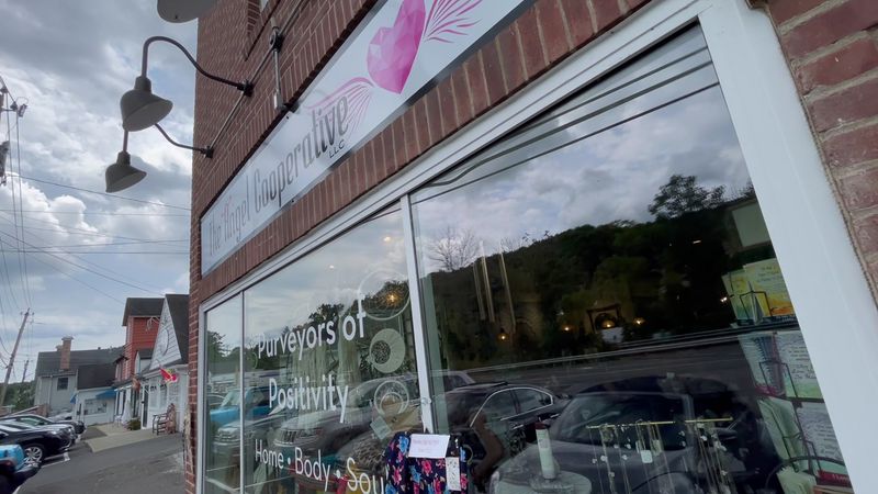 Next Door Is A Whole Spiritual Center Called The Angel Wing