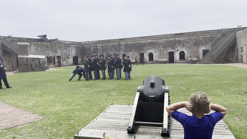 Musket Demonstrations Bring Another Piece Of The Fort’s Past Back To Life