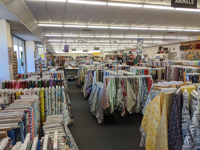 This Ordinary North Carolina Storefront Hides A Fabric Warehouse With By-The-Pound Bargains - Decor Hint Plan Your Trip Around These Handy Hours