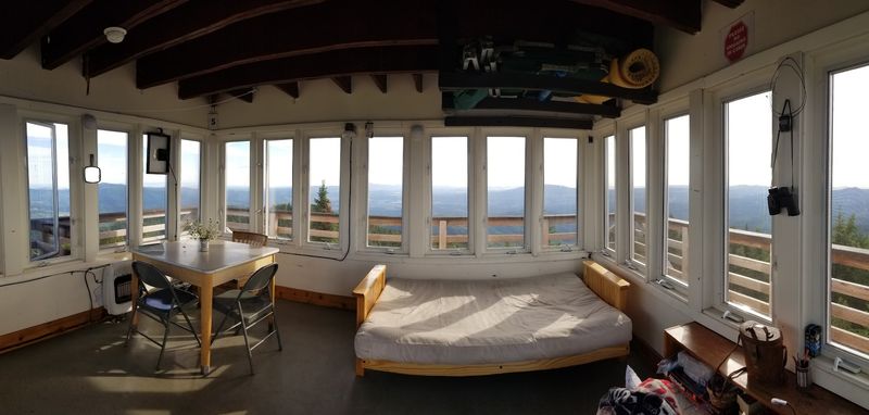 8 Idaho Fire Lookout Rentals Where You Sleep In A Glass Cabin Atop A Peak - Decor Hint Bald Mountain Lookout