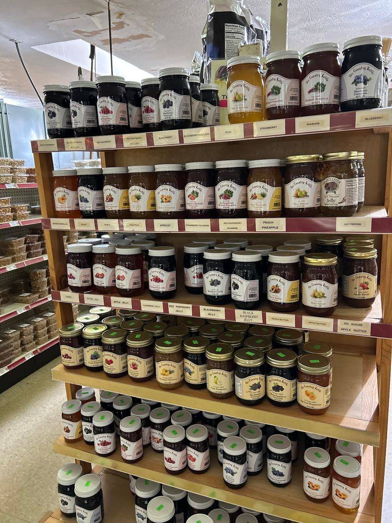 Candy Shelves And Pantry Jars