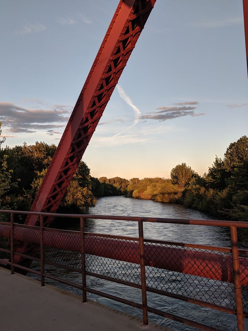 Boise River Greenbelt Truss Bridge