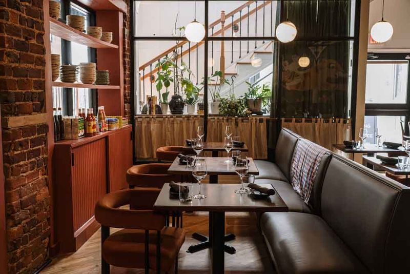 A Giant Tiger Mural Keeps An Eye On Every Table