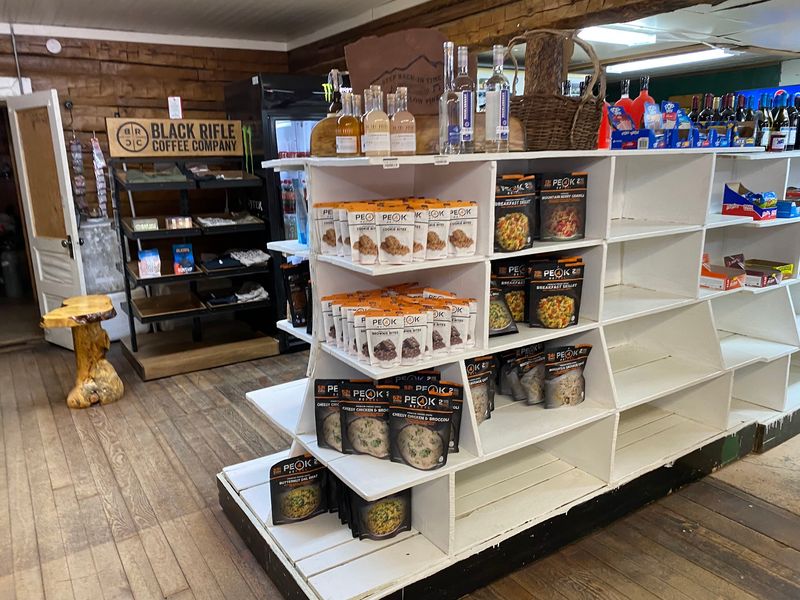 Shelves Packed With Exactly What A Trail Needs