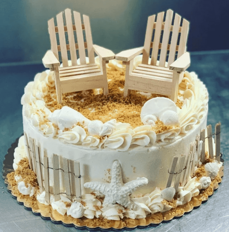 Celebration Cakes And Cheesecakes For Beach Birthdays