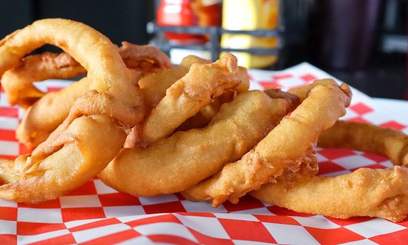 Onion Rings That Somehow Steal The Spotlight