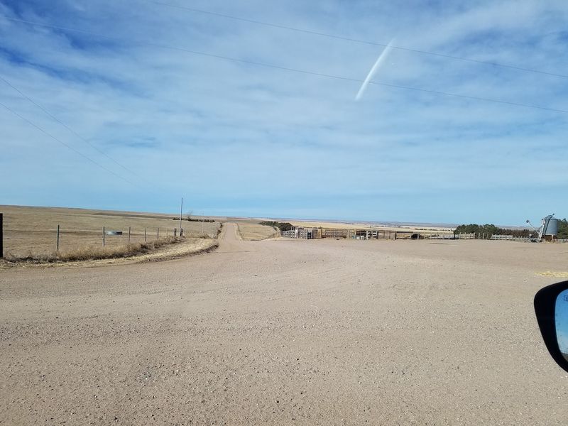 Nothing But Farm Fields And A Very Big Sky