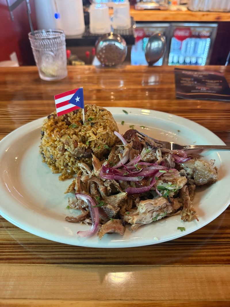 This Nebraska Puerto Rican Kitchen Serves Baked Pernil Alongside Arroz Mamposteao And Tostones - Decor Hint Baked Pernil, the Slow-Roasted Star