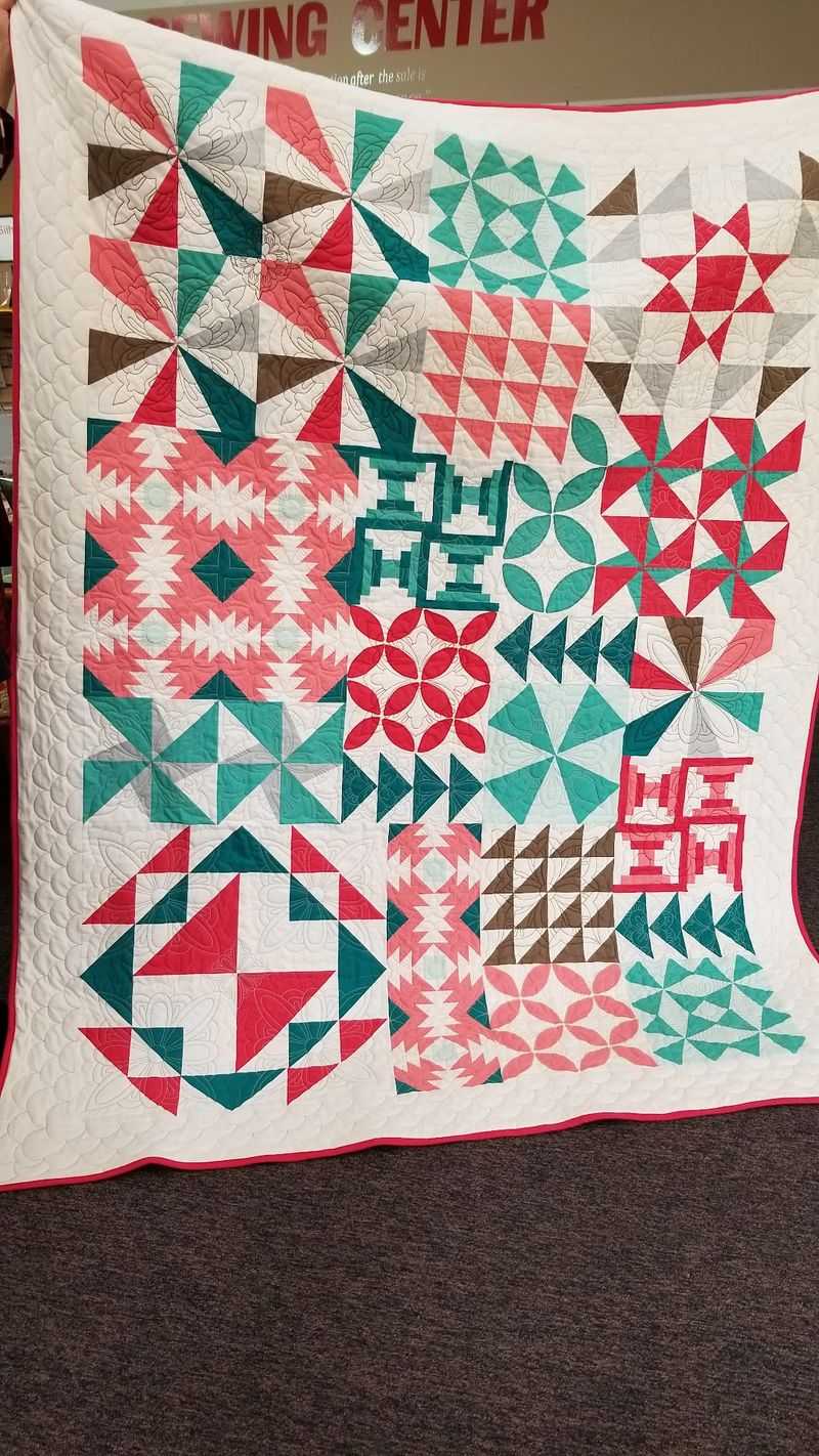 The Longarm Solves A Familiar Quilting Puzzle
