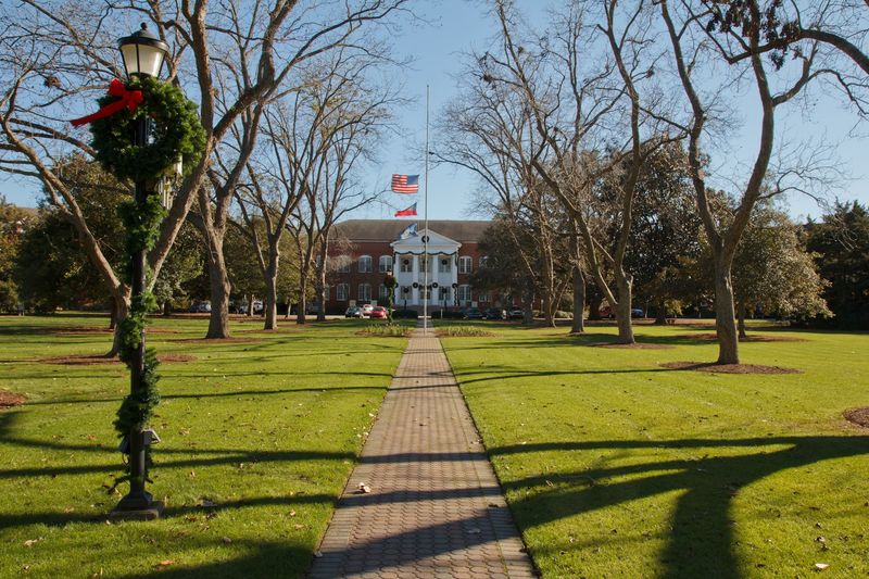 The Main Campus Has Plenty Of Room To Roam