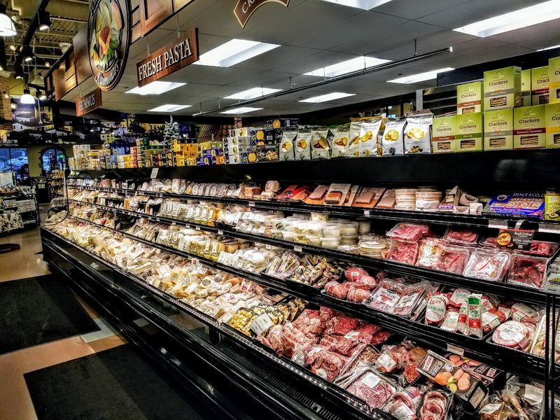House-Brand Pasta And Shelves Of Italian Imports