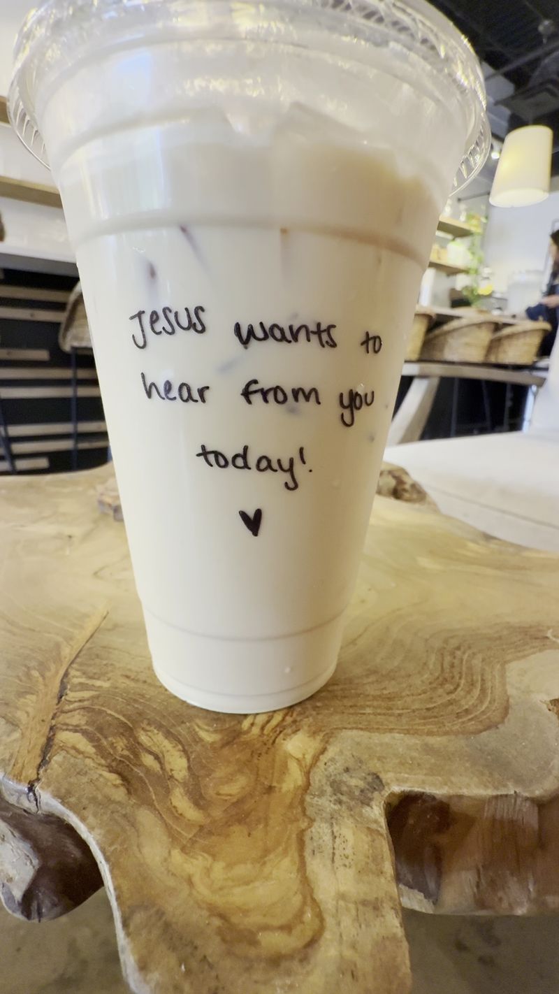 Faith And Encouragement Show Up In Ways You Would Never Expect From A Coffee Run