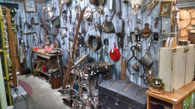 Tools, Iron, And Garage Treasures