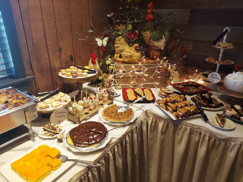 The One-Of-A-Kind Restaurant In Illinois Where Dinner Happens Inside An Old Dairy Barn - Decor Hint Save Room, Because Dessert Isn't Messing Around