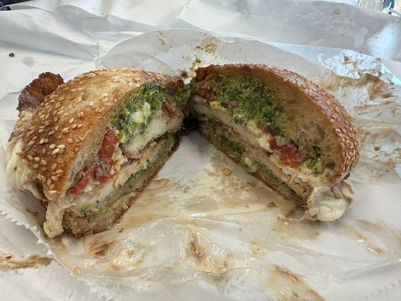 The Uncle Primo Piles Chicken Cutlet, Prosciutto And Fresh Mozzarella Into One Monster Sandwich